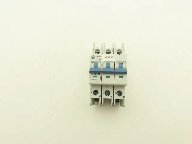 Allen Bradley 1489A3C010 | AB-5329 1489-A3C010 Circuit Breaker 3-Pole 1A 480v