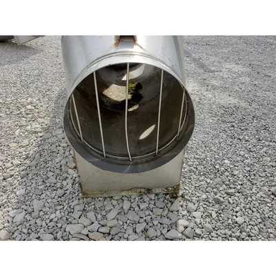 Used 50 Cubic Foot Stainless Steel Bin Receiver Hopper