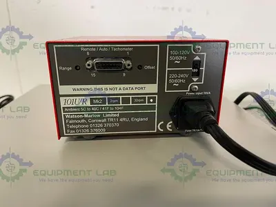 USED APPLIKON ADI 1030 BIO CONTROLLER W/ WATSON MARLOW 101U/R, COLE PARMER FLOWMETER