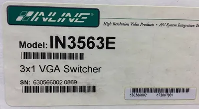 Used Inline _UNKNOWN_ Video/CATV/Television South Carolina US | Palmetto Automation #1485396