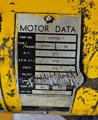 USED 1972 BUDGIT 309828-43