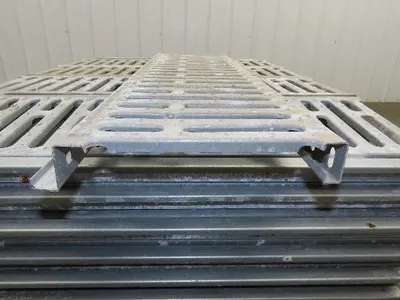 Interlake 9"x 30" Galvanized Steel Slotted Pallet Racking Deck 34"D Rack 100pcs