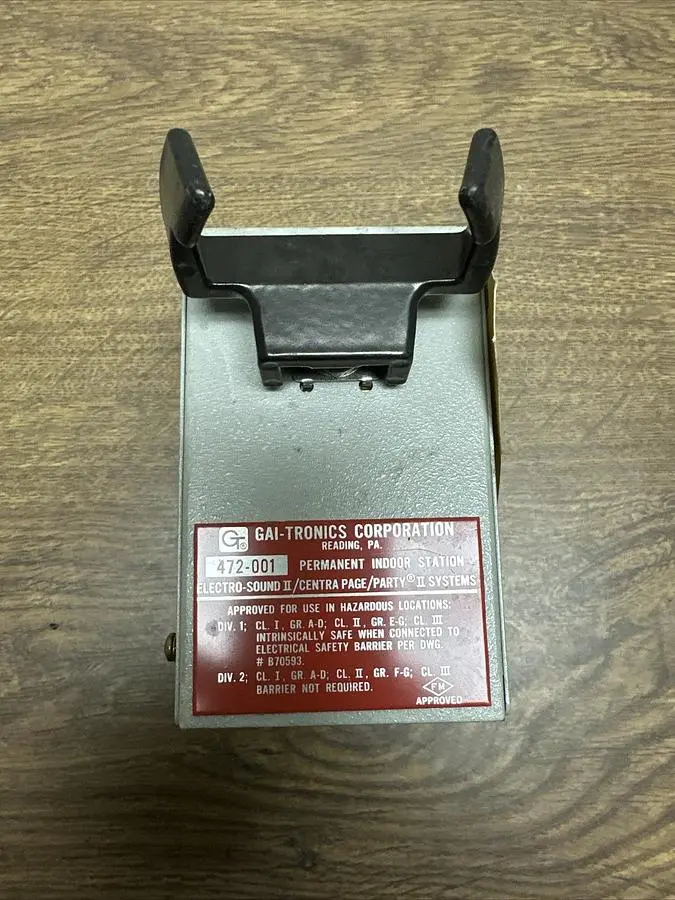 Used GAI-TRONICS 472-001 Commercial Audio/Visual Equipment Ohio US | Surplus Asset Holdings #1247265