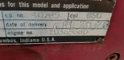 Used CUMMINS VT635-F Diesel Engines Georgia US | Atlanta Truck Equipment #1297014