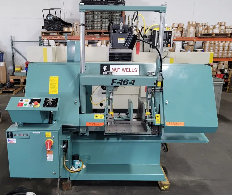 Used 2022 W.F. WELLS F-16-1 Horizontal Dual Column Band Saws Kentucky US | Machinery Central #867876