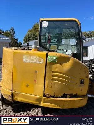 Used 2008 DEERE 85D Excavators Alabama US | Proxy Equipment #1377801