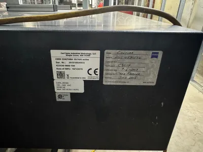 2015 ZEISS CONTURA G2 ACTIV 10/16/6 Coordinate Measuring Machines | Machnet (13)