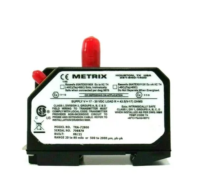 NEW METRIX TXA
