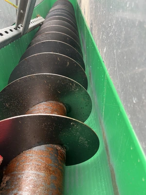 M/S U Section Conveyor 380 mm x 400 mm x 4m long