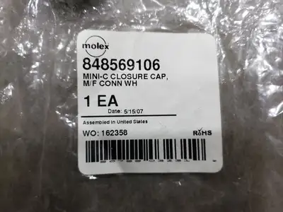 NEW 2007 MOLEX 84856-9106