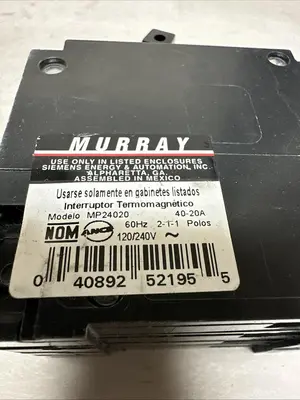 New | in-Stock MURRAY MP24020 Circuit Breakers | Surplus Asset Holdings #1189150