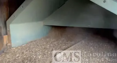 USED CUSTOM BUILT FLUID BED DRYER FOR SHAVINGS, SAWDUST & HEMP PRODUCTS
