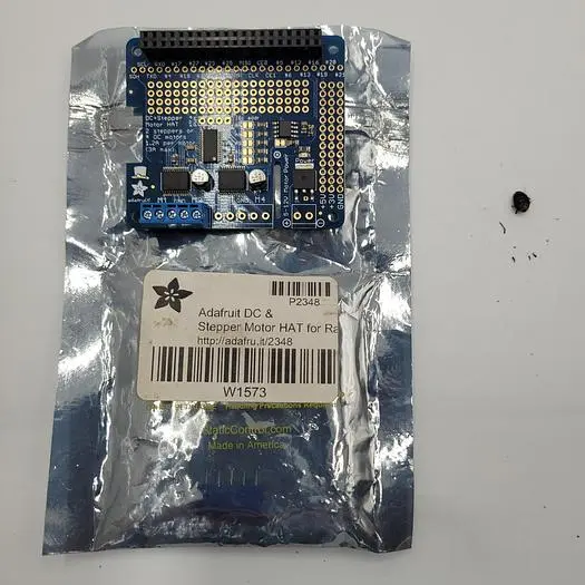 Used ADAFRUIT ADAFRUIT DC & STEPOPER MOTOR HAT W1573 Motors (misc) | ND Industrial Surplus #1222173