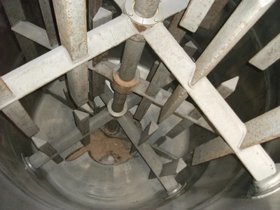 10,000 L S/S JKTD Mixer Tank