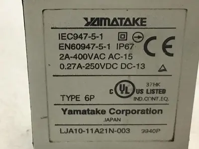 USED YAMATAKE LJA10-11A21N-003
