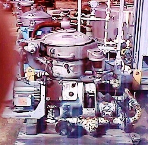 (3) Alfa-Laval MAB 206S-24-60 oil purifiers, SS.
