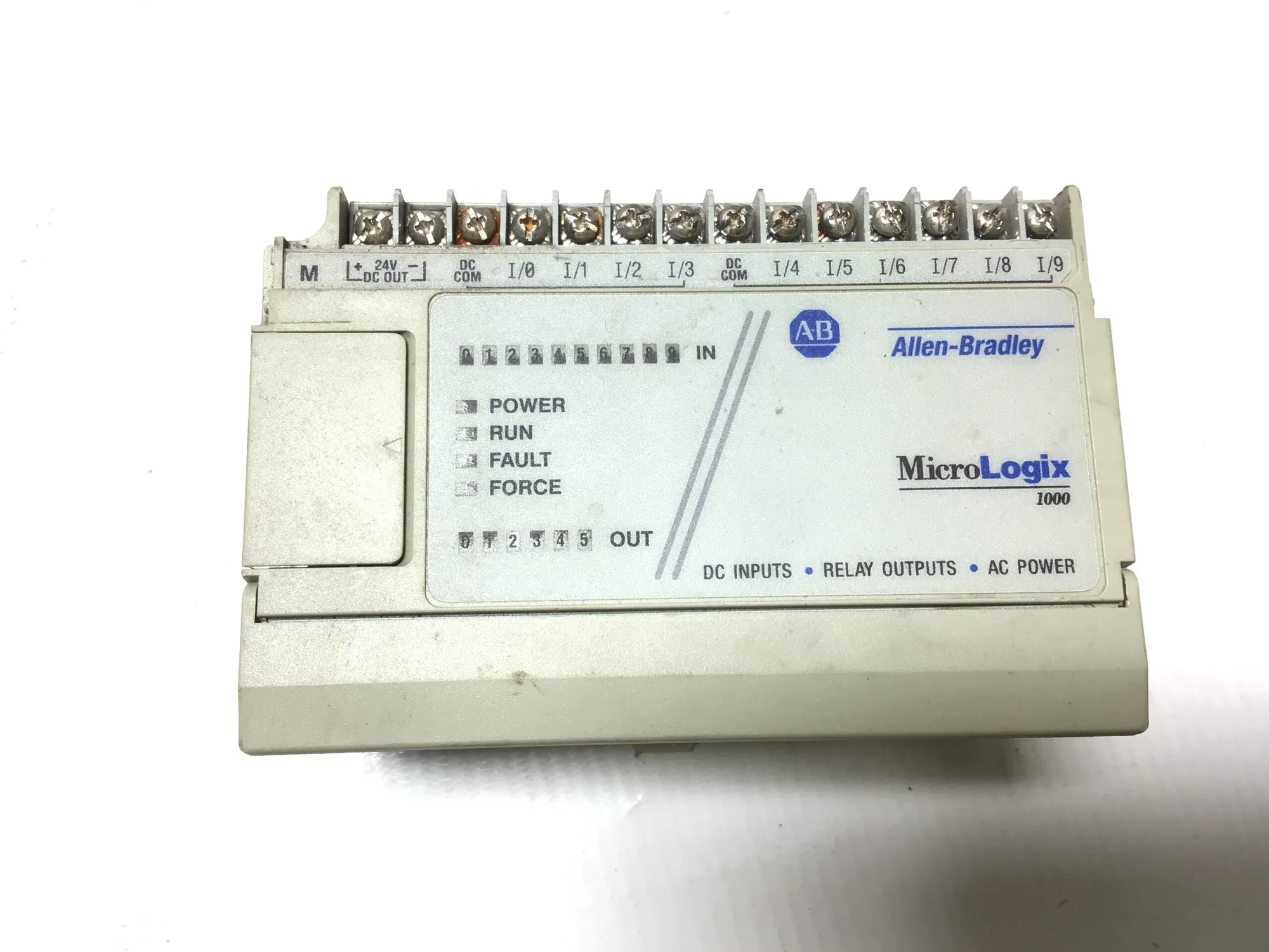 Allen Bradley Micrologix 1000 1761-L16BWA Seres E Programmable Controller