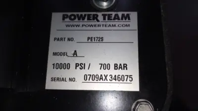 Used POWER TEAM SPX Single-Acting Parts (Hydraulics and Pneumatics) Arizona US | ASSET CONVERSION SPECIALISTS, INC. #1513105