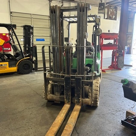 Used 2017 MITSUBISHI FD30N Internal Combustion Forklifts: Pneumatic Tire Oregon US | Leavitt Machinery #1443670