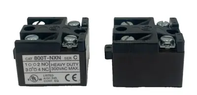 ALLEN BRADLEY 800T-NXN CONTACT BLOCK SER. C 800TNXN NEW, SURPLUS