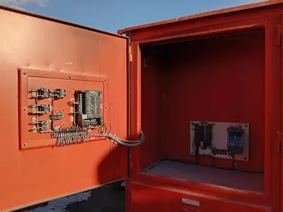 Underground Substation w/ 800 kVA Transformer, 4160V HV, 600Y/346V LV