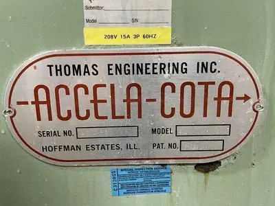 USED ACCELA-COTA | THOMAS ENGINEERING 48