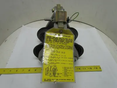 Rose 506266 BeamGlide Trolley Fall Protection 560Lb Max 4" Beam Sz W06