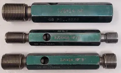 USED BESLY GO/NO GO PLUG GAUGE