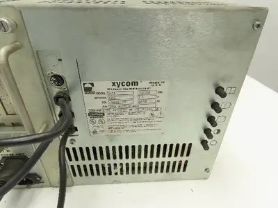 Xycom 9450 PC/AT Computer Operator Interface HMI Screen Monitor Keypad Control
