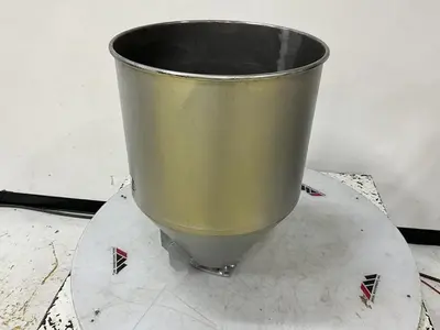 USED METAL FABRICATOR HOPPER
