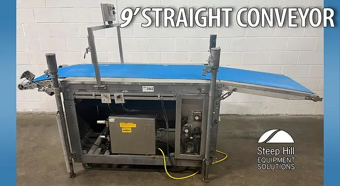 9' Straight Conveyor
