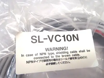 USED KEYENCE SAFETY LIGHT CURTAIN MAIN CABLE SET