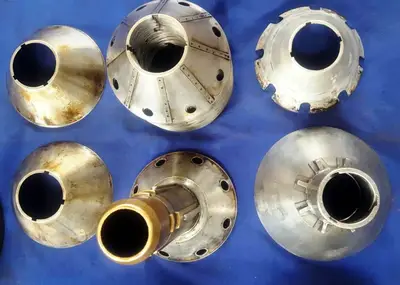 (2) Westfalia OTA 7 bowl assemblies, SS.