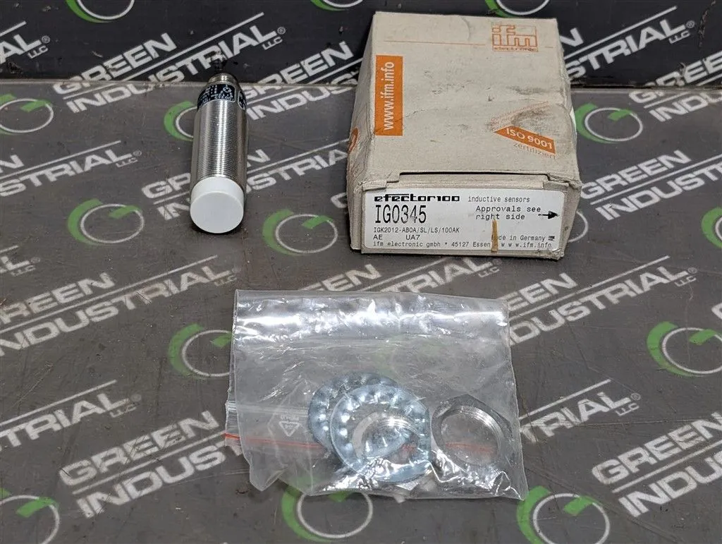 ifm IG0345 efector100 Inductive Proximity Sensor IGK2012-ABOA/SL/LS/100AK New NIB