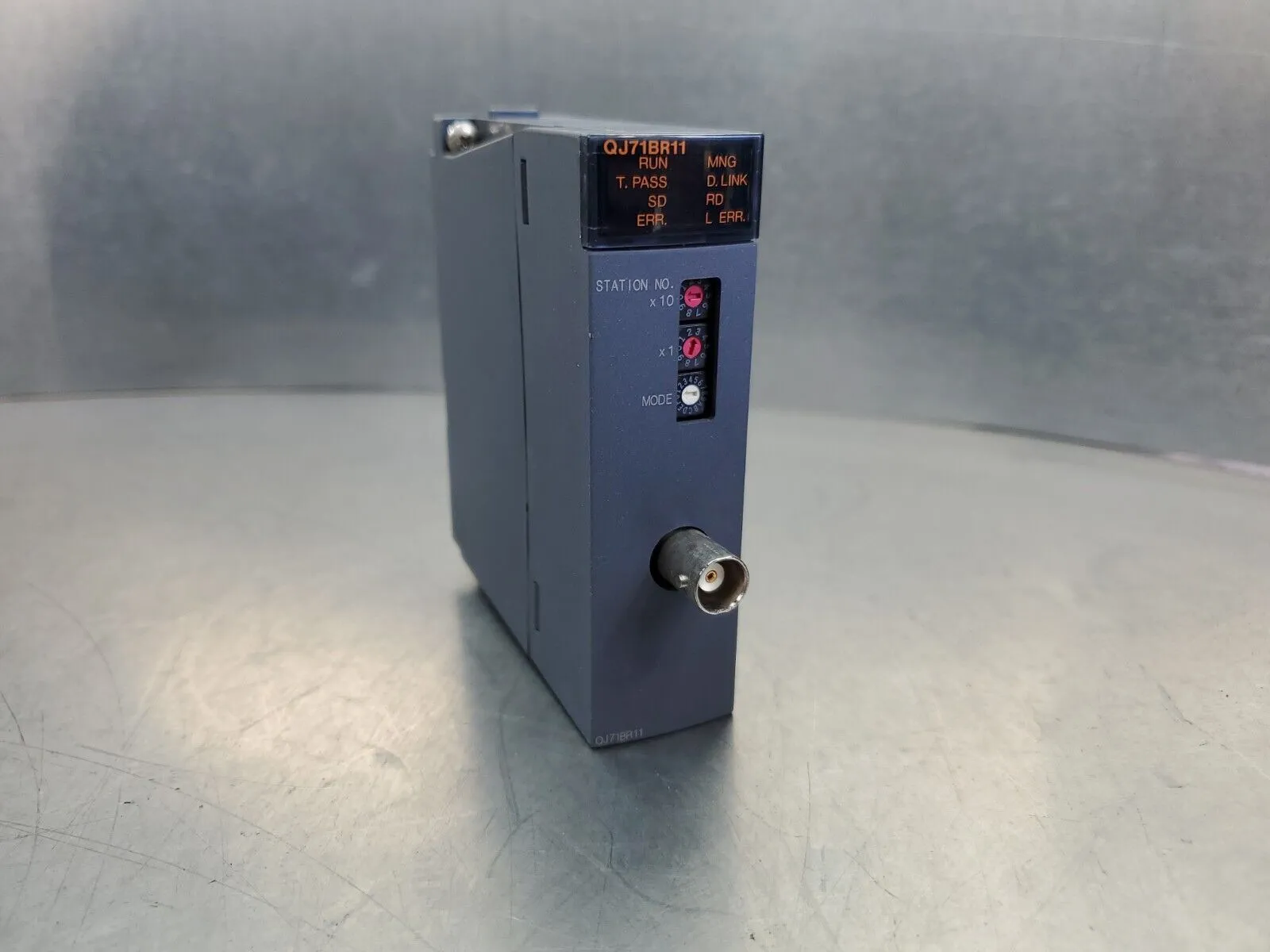 Used Mitsubishi Melsec-Q QJ71BR11 PLC Ethernet Equipment South Carolina US | Palmetto Automation #1161712