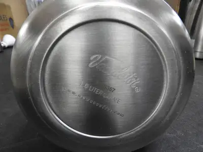 Used Newco Used Newco 109357 1.6L Tall SS Lined Vaculator Thermal Carafe Server Coffee Equipment Illinois US | Falcon Restaurant Supply #1376617