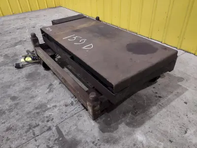 HYDRAULIC POWERED SCISSOR LIFT TABLE: STOCK #23483