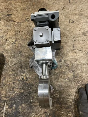 Festo DFPB-20-090-F04 2-1/2” Pneumatic Actuator Sanitary Butterfly Valve 316SS
