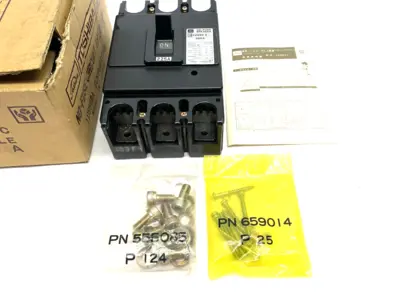 USED TOSHIBA NO-FUSE CIRCUIT BREAKER 3-POLE 225A