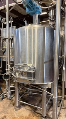 DYM 10bbl 4-vessel Electric Brewhouse w/direct fire firebox