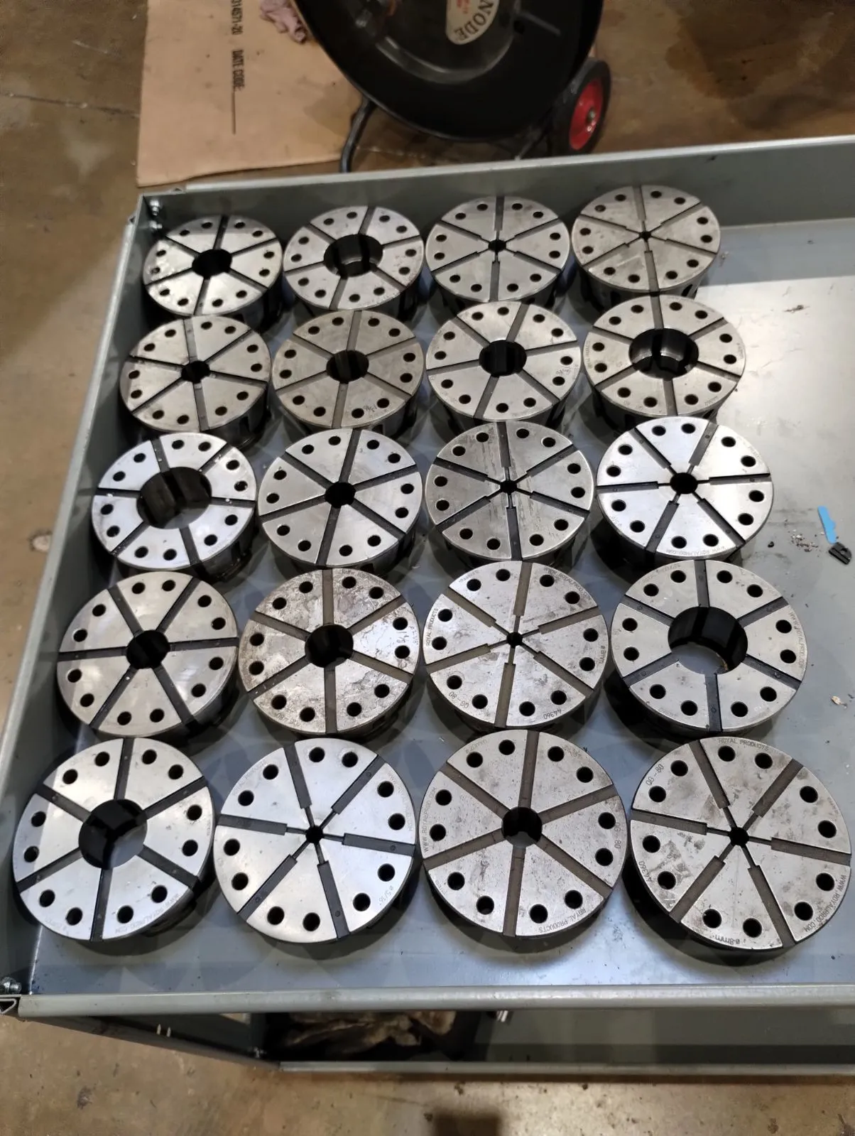 USED 2017 ROYAL PRODUCTS QG Quick Grip Collets