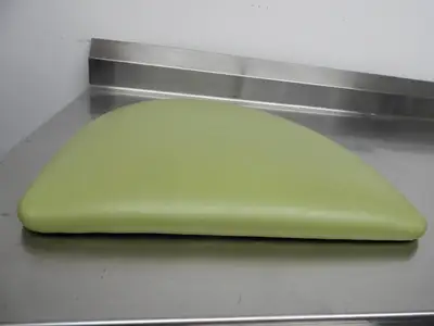 Used Lancaster Used Lancaster Seafoam Padded Seat Chair Cushion for Metal Frame Seating Restaurant Front of House Furnishings Illinois US | Falcon Restaurant Supply #1376501
