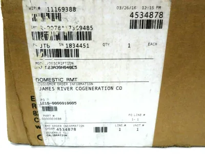 NEW EMERSON ROSEMOUNT GN7 R23A30N040E5 TEMPERATURE SENSOR 00079-0325-0002