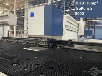 USED 2016 TRUMPF TRUPUNCH 5000 LARGE FORMAT