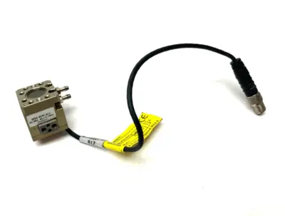 USED DESTACO PNEUMATIC 2-JAW PARALLEL GRIPPER W/ OHSP-017 SENSOR SWITCH