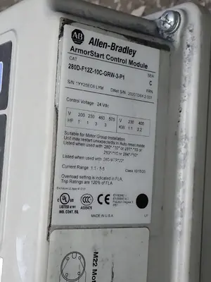 USED ALLEN BRADLEY 280DF12Z10CGRW3P1
