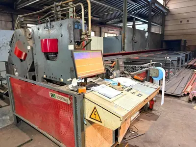 USED VOORTMAN V550A FLAT AND ANGLE PROCESSING MACHINE