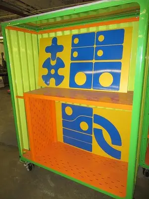 3400-560 Portable Storage Container – Metal Construction