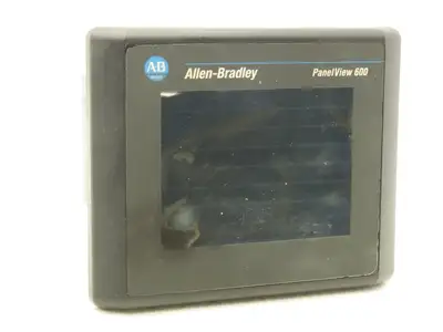 Allen Bradley 2711-T6C5L1 PanelView 600 Touchscreen 24VDC - NEEDS REPAIR