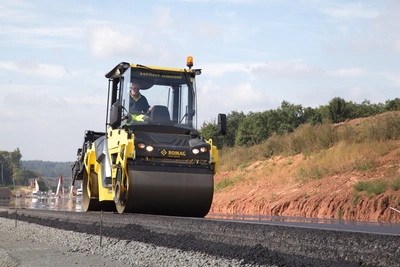 BOMAG BW 151 AD-5 AM Tandem Vibratory Rollers | Mid South Machinery (7)